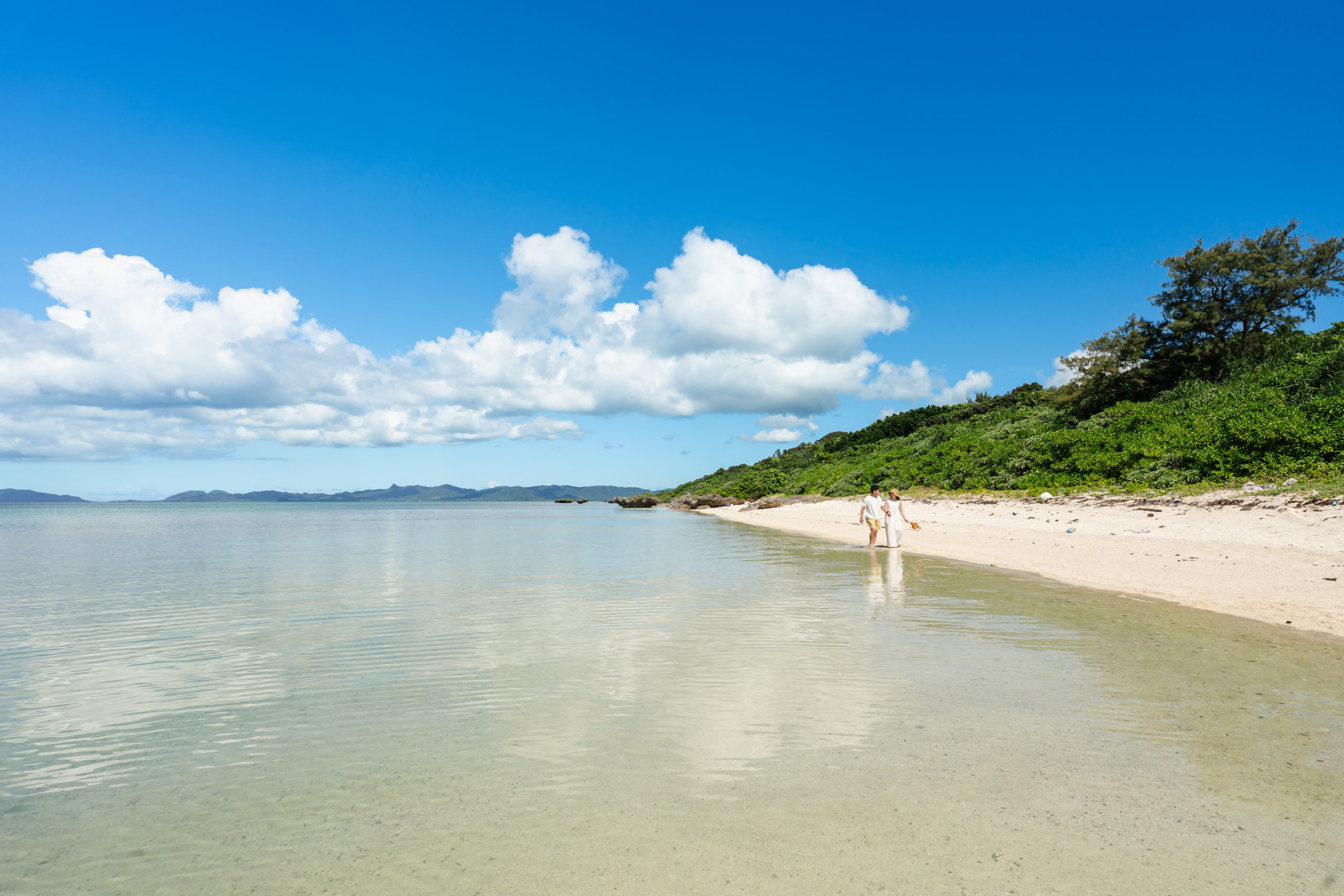 沖縄前撮りで海以外にも森や街並み、星空など多彩なロケーションを紹介するブログ記事のアイキャッチ画像
