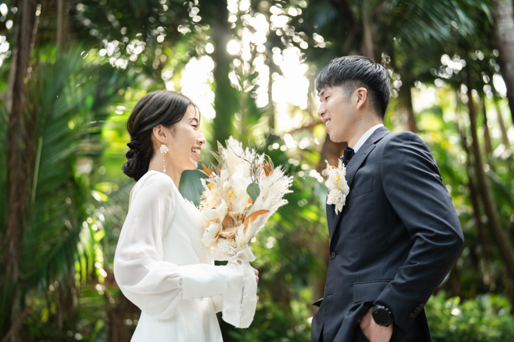 沖縄前撮りの写真